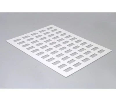 Stencil Mat 059; 40x20mm Rectangle